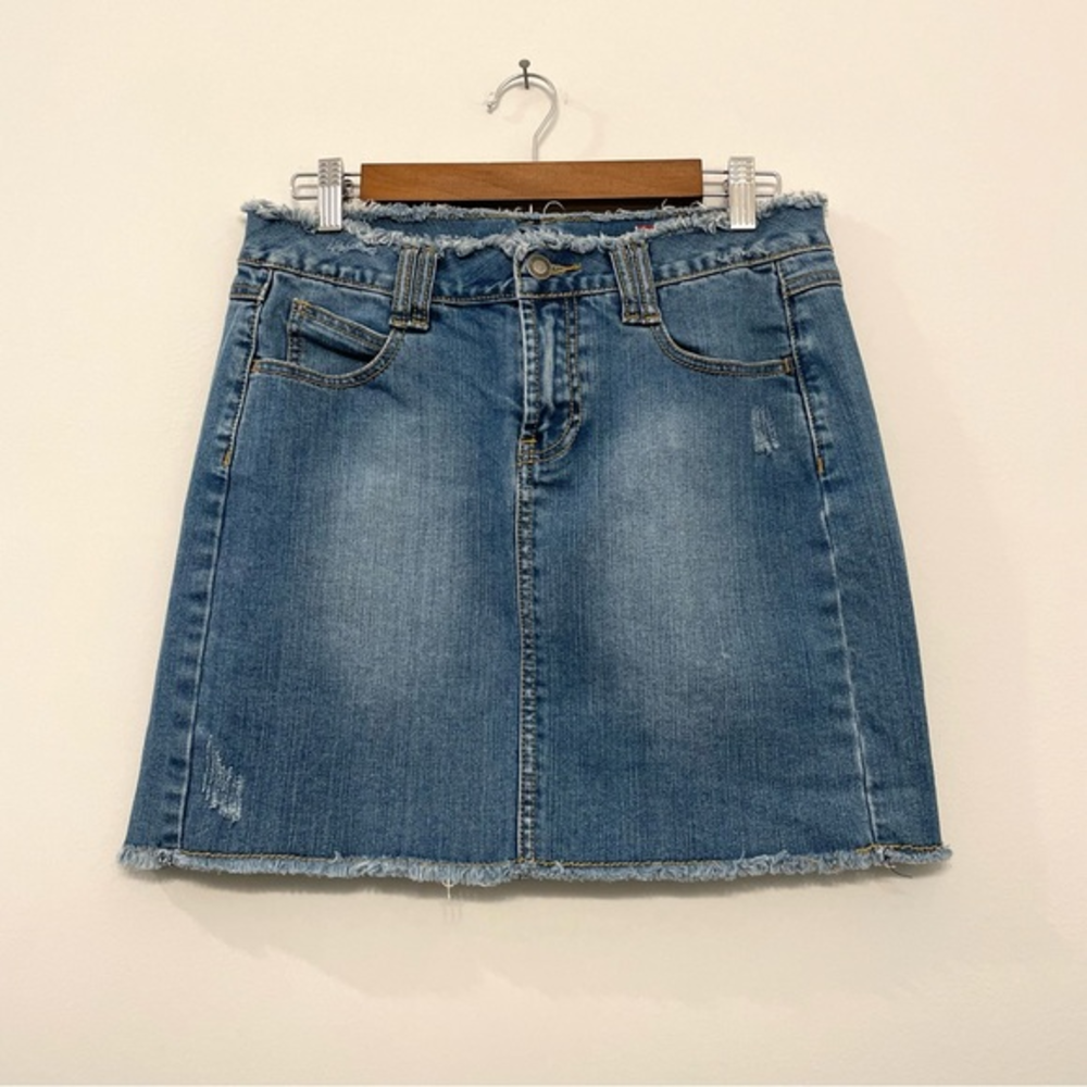 Stetson Blue Denim Mini Skirt
